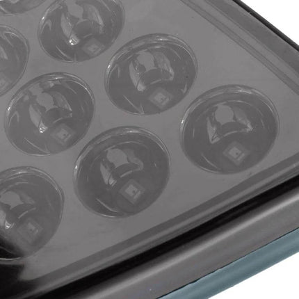 Car Triangle LED Light For Brake And Reversing Use – close-up of triangular 12V LED lens array showing multiple LEDs and sealed housing for rear brake and reversing signaling