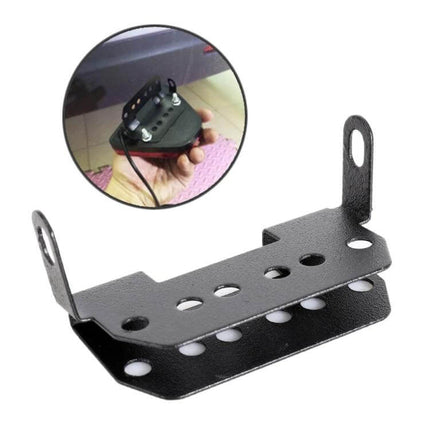 Car Triangle LED Light For Brake And Reversing Use compact 12V rear mounting bracket view showing LED placement and wiring for improved visibility