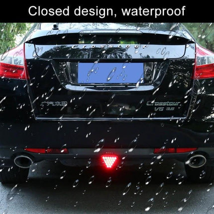Car Triangle LED Light For Brake And Reversing Use mounted on rear bumper in rain, compact 12V waterproof 1W LED brake and reversing signal