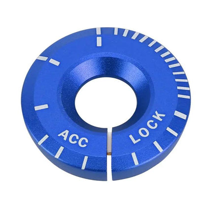 Volkswagen Blue Metal Ignition Key Ring for Car Decoration