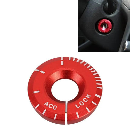 Volkswagen Blue Metal Ignition Key Ring for Car Decoration