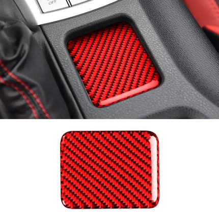 Carbon Fiber Decorative Sticker for Car Seat Panels, Durable Design
