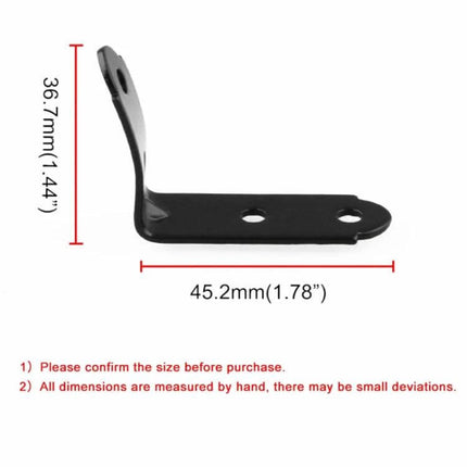 Glove Box Hinge Pin Repair Kit For Audi Easy To Install stainless steel hinge pin kit with measurements shown