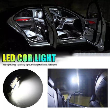 Car Reading Lamp Dome Light 36mm for Easy Interior Lighting - bright LED 36x10mm interior dome lamp illuminating car cabin for reading and map use