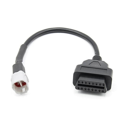 Essential Cable for Yamaha Motorcycle Maintenance Tasks - OBD diagnostic adapter cable with durable connectors for routine repairs and troubleshooting