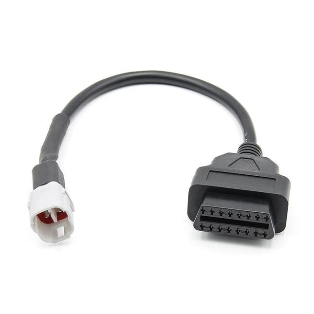 Essential Cable for Yamaha Motorcycle Maintenance Tasks - OBD diagnostic adapter cable with durable connectors for routine repairs and troubleshooting