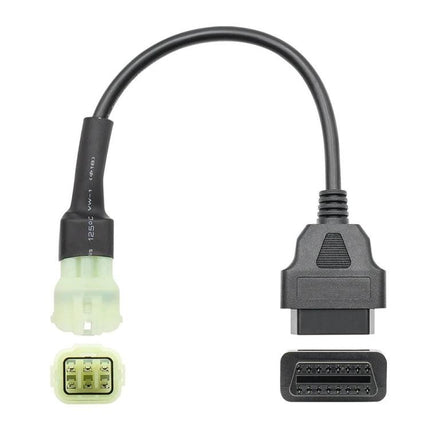 Reliable OBD Connector Cable for KTM Motorcycle Maintenance Tasks - durable OBD adapter cable for KTM diagnostics, easy plug-in for on-the-go troubleshooting