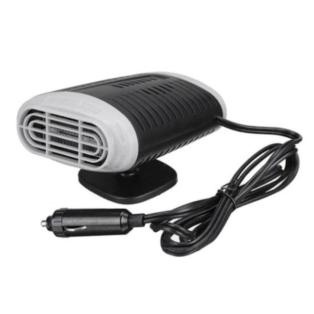 12V Portable Car Defroster Heater 1.4m Cable for Clear Windows - compact plug-in defrost and demist unit with cigarette lighter lead