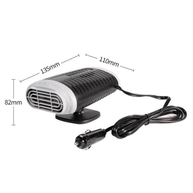 12V Portable Car Defroster Heater 1.4m Cable for Clear Windows – compact 12V car defroster with 1.4m cable and cigarette plug for quick windshield defogging