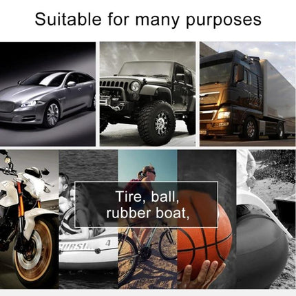 Essential Air Pump for Daily Vehicle Maintenance and Travel Inflation compact portable inflator for car, bike, ball and boat tires