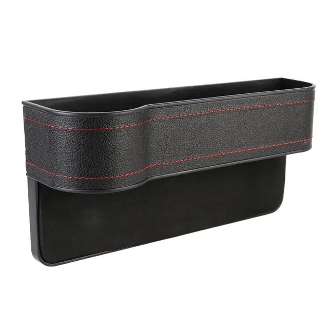 Multi-Functional Leather Storage Box for Car Seat Gaps