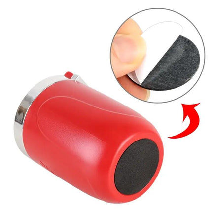 Portable Car Ashtray with Stainless Steel Liner and LED Light