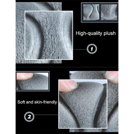 Warm Plush Anti-Skid Steering Wheel Cover for 38cm Diameter