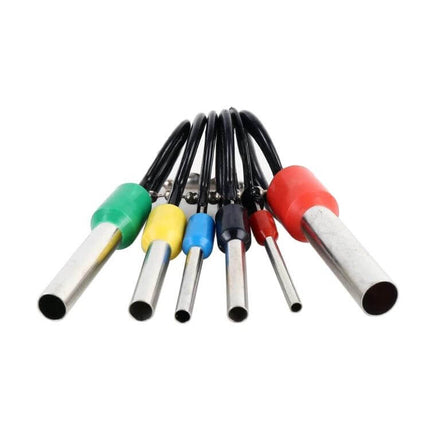 6-In-1 Car Wire Terminal Extraction Tool For Removing Terminals – compact rubber-metal terminal removal set with six color-coded extractor tips