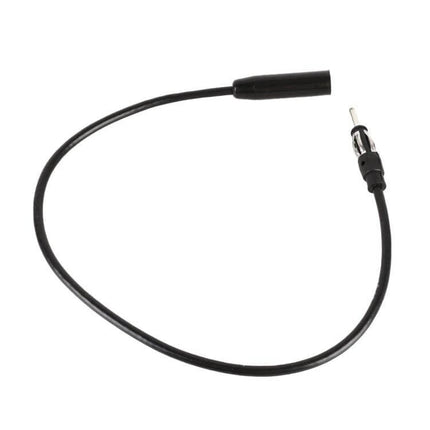 Car FM Radio Antenna Extension Cable with 0.5m Length - black ABS 0.5m extension for improved car FM reception
