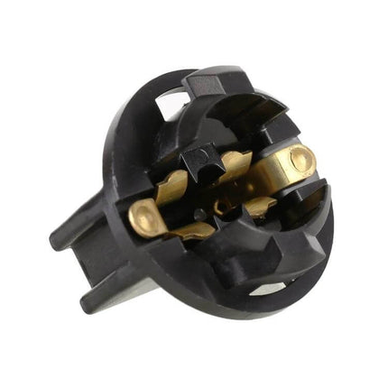 Car T10 Bulb Base Retainer Holder Adapter For LED Bulbs 10 Pack - black ABS and metal T10 socket adapter for secure LED bulb mounting