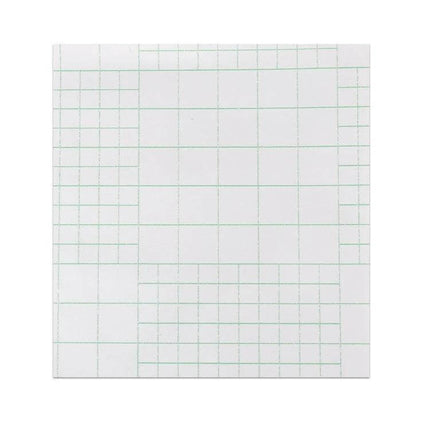 Animal Pattern Stickers for Car and Motorcycle Decoration shown as white PET backing sheet with green grid for easy application and cutting