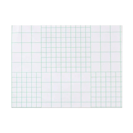 Decorative Feather Stickers for Car and Motorcycle Bodies sheet of green grid backing paper for precise application