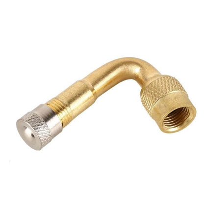 Balance Car Inflatable Nozzle Extension Elbow 45 Degree copper 45° brass valve adapter for recessed tire stems on cars motorcycles scooters