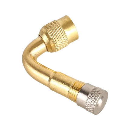 Balance Car Inflatable Nozzle Extension Elbow 45 Degree copper 45° elbow adapter for recessed valve stems on cars motorcycles EVs