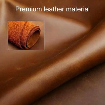 Hallmo Protective Cowhide Leather Key Case for Jeep Compass | Syndmart