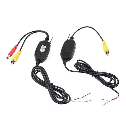 Wireless Car Reversing Camera Kit for Easy Vehicle Backup wireless transmitter and receiver cables for rear view installation
