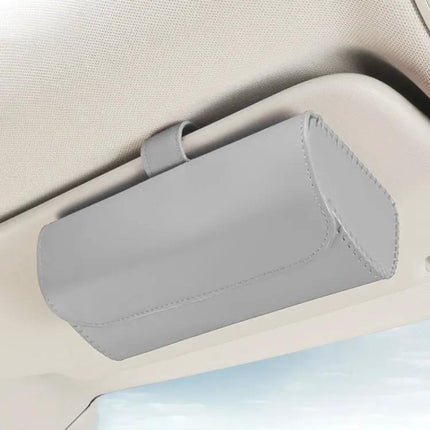 Compact Car Storage Bag for Glasses with Secure Placement