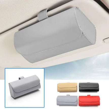 Compact Car Storage Bag for Glasses with Secure Placement