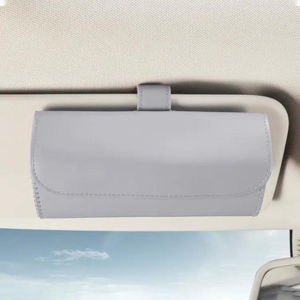 Compact Car Storage Bag for Glasses with Secure Placement