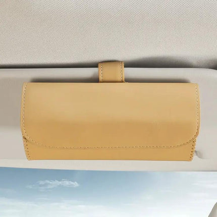 Compact Car Storage Bag for Glasses with Secure Placement