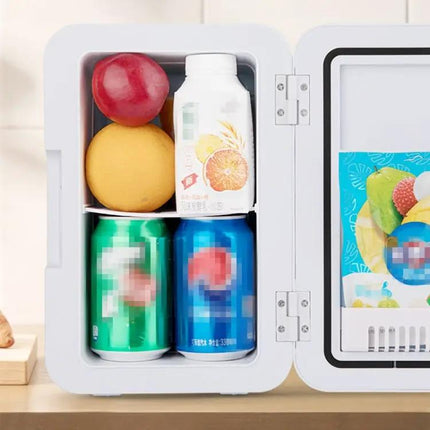 8L Car And Home Mini Refrigerator EU Plug Keeps Drinks Cool | Syndmart