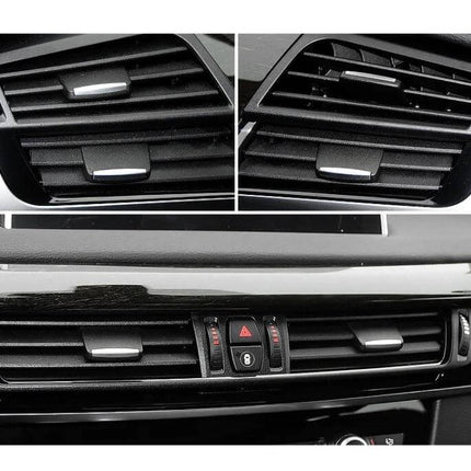 BMW Front AC Switch Paddle Clip For Left Or Right Drive Universal installed on X5 X6 front air vent, durable ABS+PC replacement paddle clip