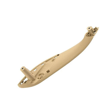 Left Front Side Inner Armrest Door Handle For Car Universal Fit Black - beige ABS+PC replacement for BMW left front inner armrest