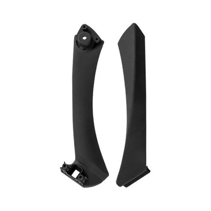 Left Inner Armrest Door Handle Assembly Black For Replacement