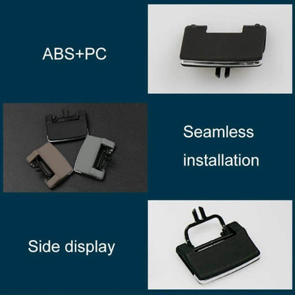 Air Conditioning Exhaust Switch Paddle For Left And Right Universal - ABS+PC replacement paddle, 40x45mm, seamless installation for left/right sides