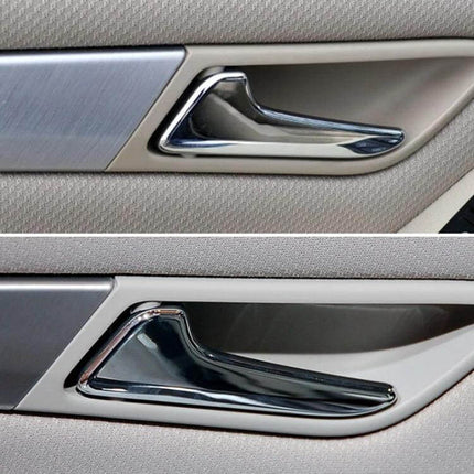 Left Side Inner Door Handle Universal Fit Car Replacement - chrome electroplated left interior door handle for easy DIY swap