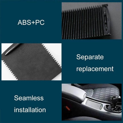 Car Cup Holder and Storage Box for Mercedes-Benz W203 Pre-2007 ABS+PC seamless installation organizer for cups, bottles and small items