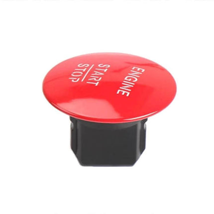 Keyless One Key Start Button Switch Red For Mercedes Benz Cars red engine start stop button ABS+PC replacement OE 2215450714