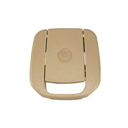 Protective Cover for Children's Car Seats in BMW E90 F30 Models beige ISOFIX cover protecting seat from spills and wear