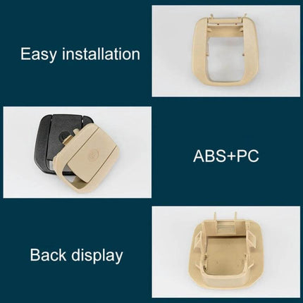 Protective Cover for Children's Car Seats in BMW E90 F30 Models - beige ABS+PC easy installation back display