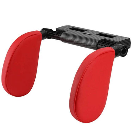 Adjustable U-Shaped Memory Foam Neck Cushion for Car Comfort red adjustable headrest support for drivers and passengers