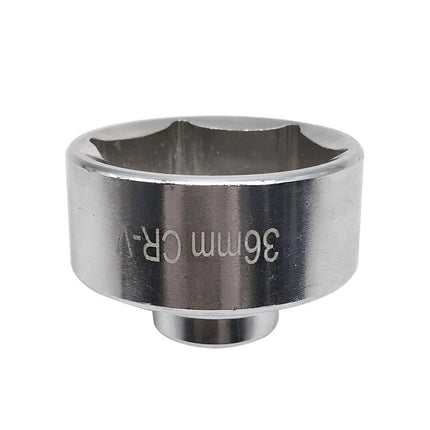 Oil Filter Wrench for Everyday Vehicle Maintenance on Volkswagen Cars - 36mm chrome oil filter socket tool