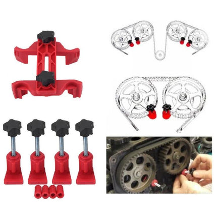 Essential Tool for Securing Engine Timing in Vehicle Maintenance - universal camshaft locking timing belt kit for single twin quad cam engines