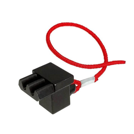 Car Flywheel Locking Tool For BMW Engines Easy Dismantling steel locking tool with red safety lanyard for stable flywheel fixation