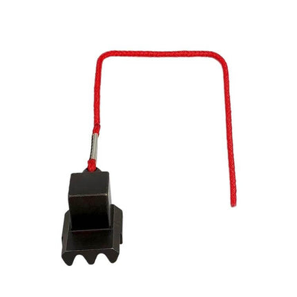 Car Flywheel Locking Tool For BMW Engines Easy Dismantling steel locking tool with red safety cord, compact durable design for engine and transmission work