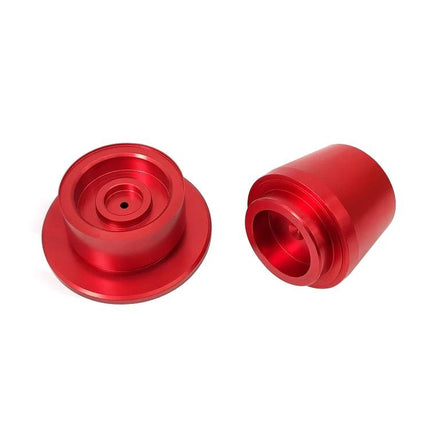Use ZK-070 for aligning crankshaft covers in car maintenance - red aluminum alignment tool for BMW timing case cover
