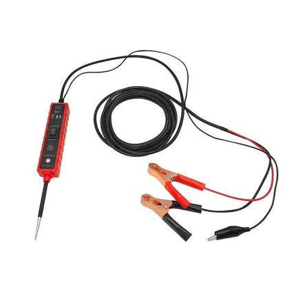 ZK-103 Circuit Tester for Everyday Car Maintenance Tasks handheld probe with alligator clips and long cable for 6V–24V vehicle electrical checks