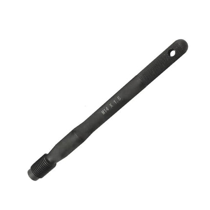 ZK-113 Pin Aids Wheel Alignment During Car Maintenance - knurled pin guide for lining up lug holes and hub, M14 x 1.5 thread