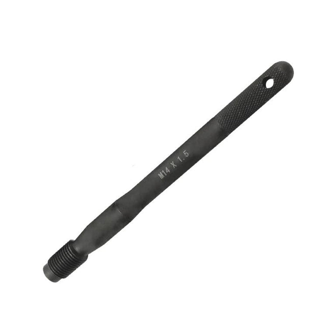 ZK-113 Pin Aids Wheel Alignment During Car Maintenance - knurled pin guide for lining up lug holes and hub, M14 x 1.5 thread