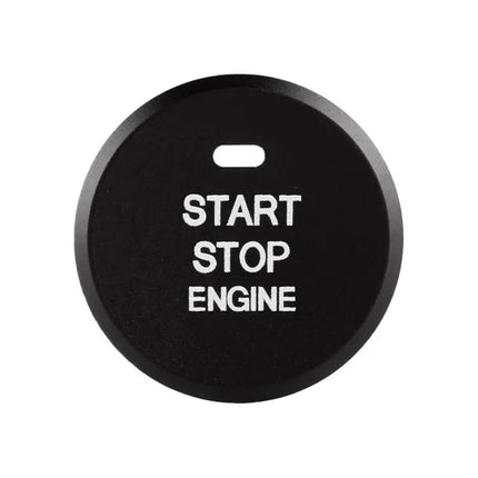 Black Trim Sticker for Mazda Axela CX-30 2020 Engine Start Button